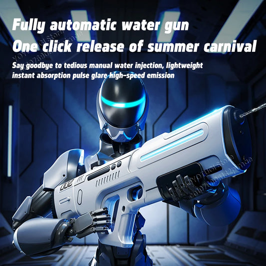 Pulse Electric Continuous Firing Water Gun Powerful Water Spray Laser