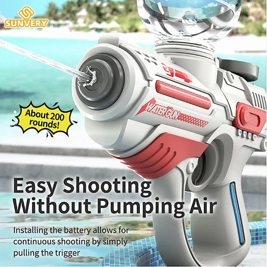 Electric Automatic High-Pressure Water Gun – Large-Capacity