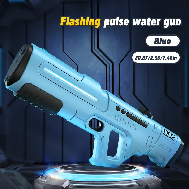 Pulse Electric Continuous Firing Water Gun Powerful Water Spray Laser