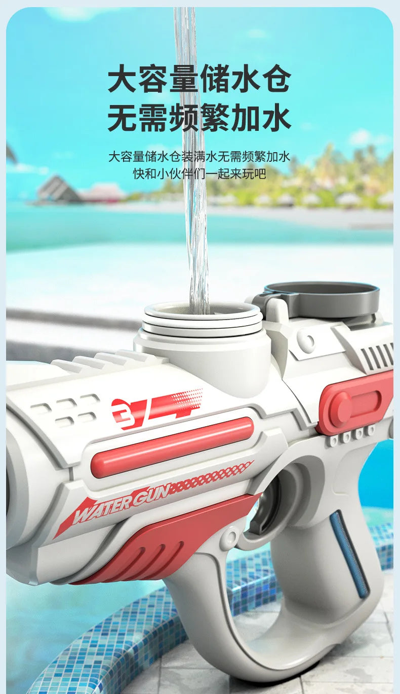 Electric Automatic High-Pressure Water Gun – Large-Capacity