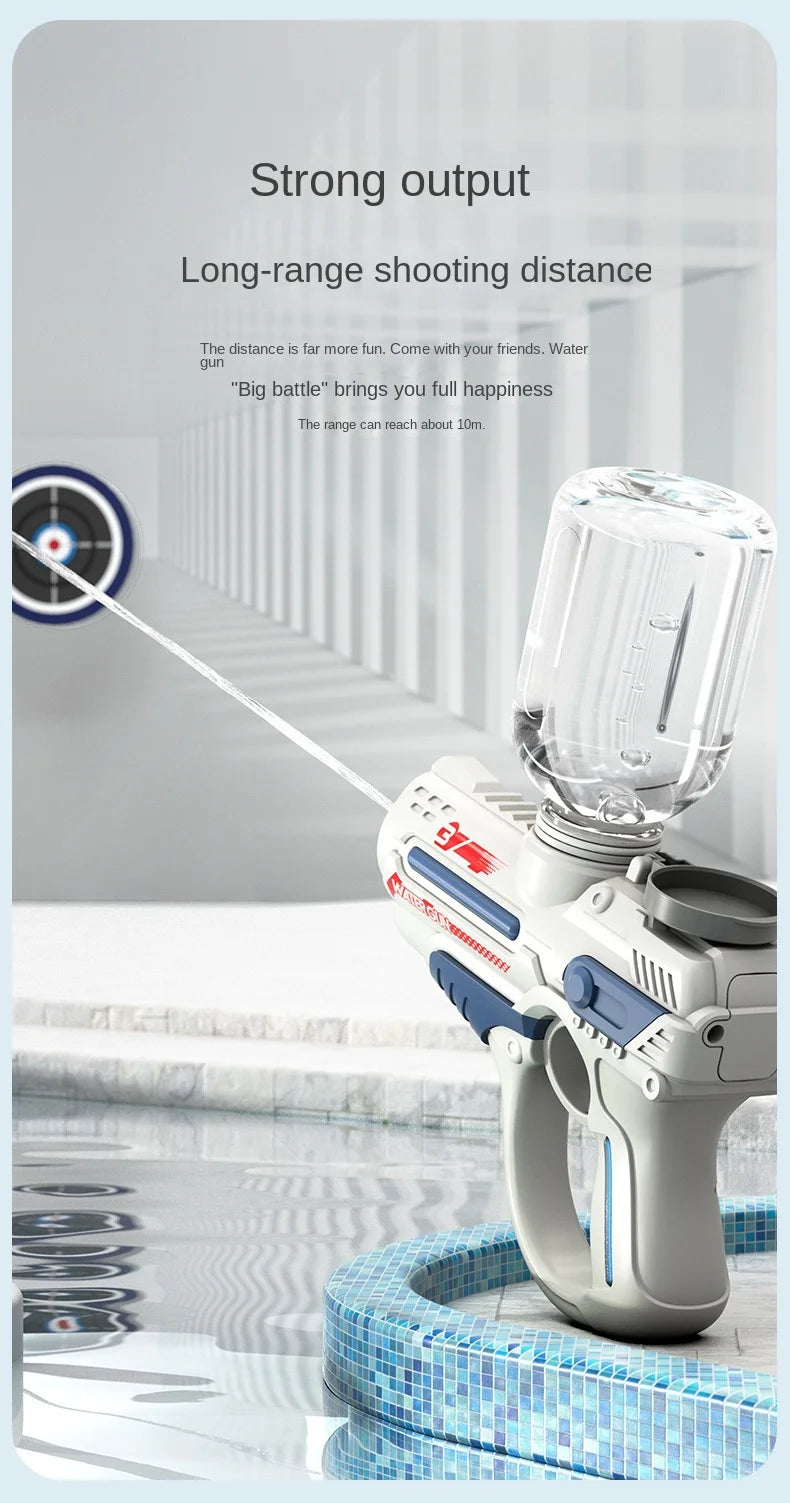 Electric Automatic High-Pressure Water Gun – Large-Capacity